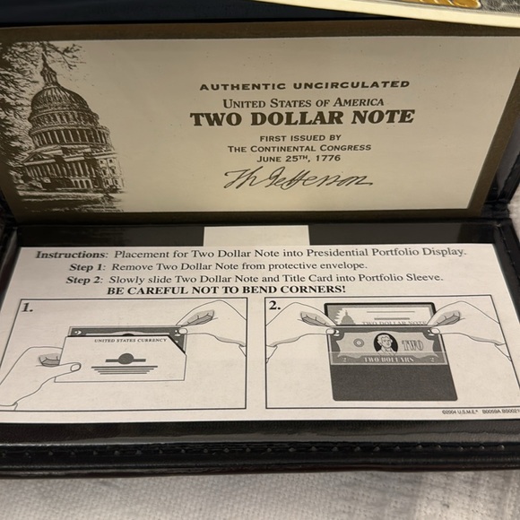 Federal reserve 2$ note gold - Picture 4 of 4